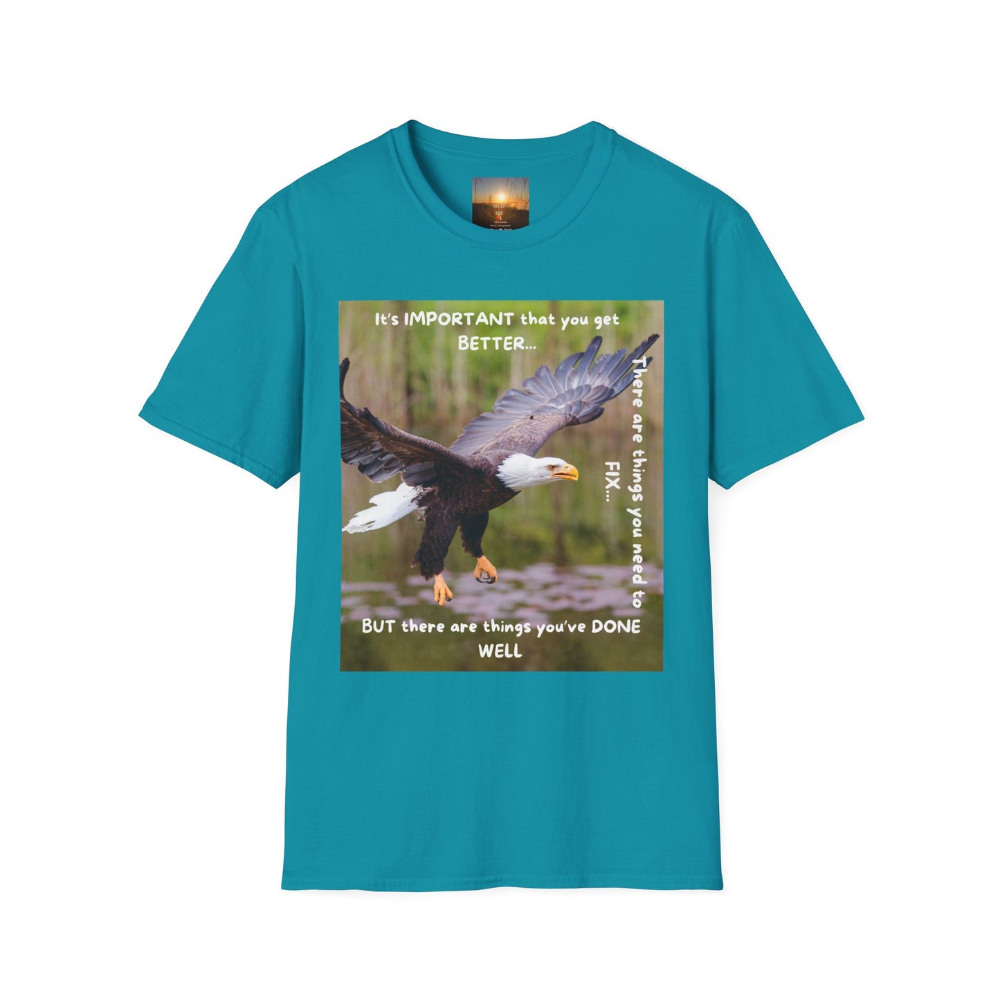 YOU CAN CHANGE/BE BETTER Motivational Eagle T-Shirt | Inspirational Gift for Nature Lovers, Positive Quote Tee, Unisex Softstyle Shirt, Eagle Graphic Tee, [...]