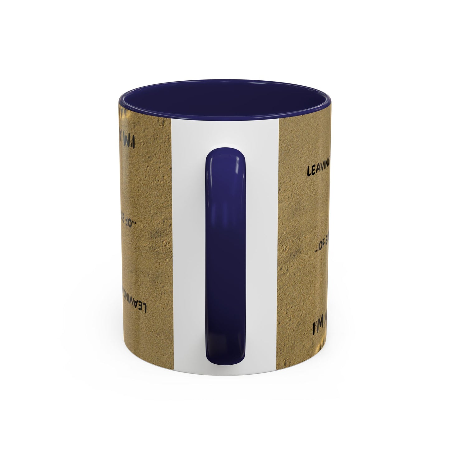 LEAVING EXPERIENCES Inspirational Accent Coffee Mug - Perfect Gift for New Beginnings, Motivation, Self-Discovery, Café Lover, Ceramic Cup