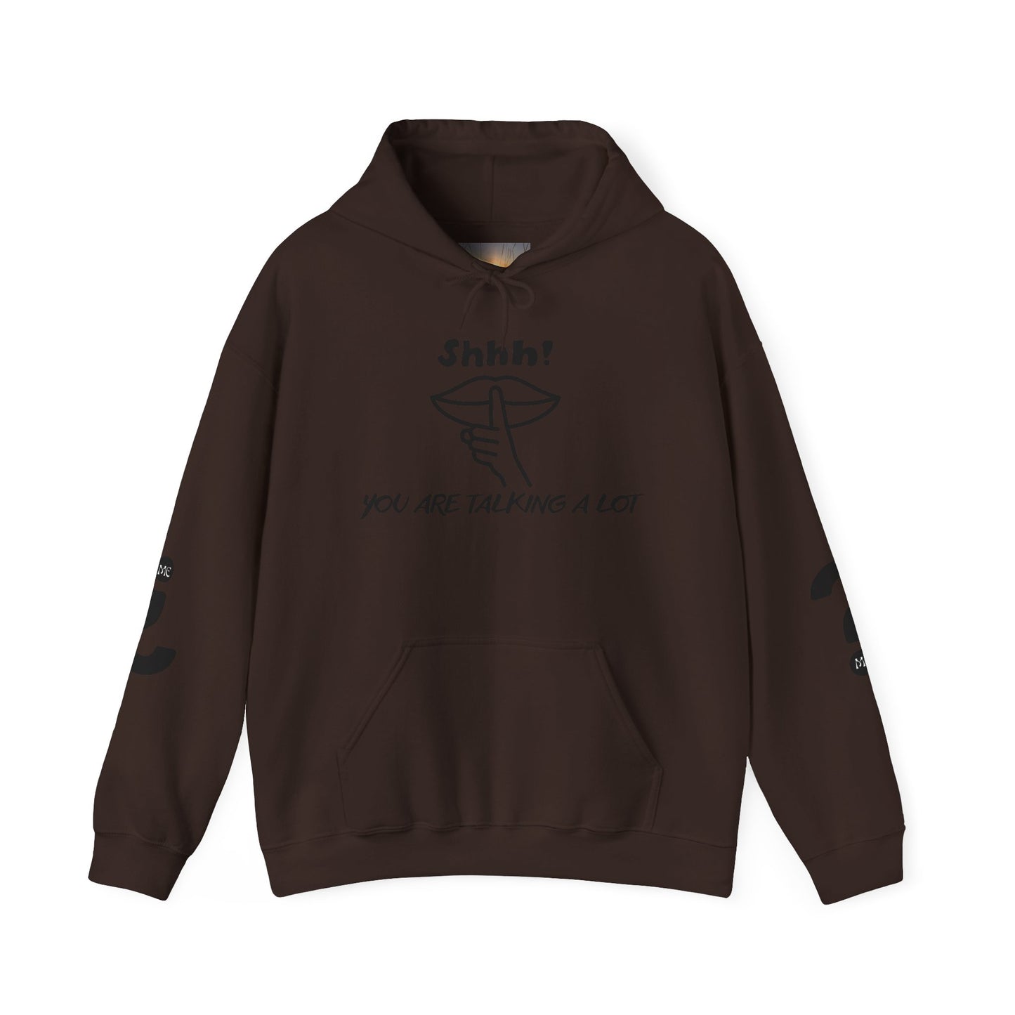 Shhh! Funny Unisex Hooded Sweatshirt, Cozy Hoodie for Introverts, Ideal Gift for Friends and Family, Perfect for Casual Wear, [...]