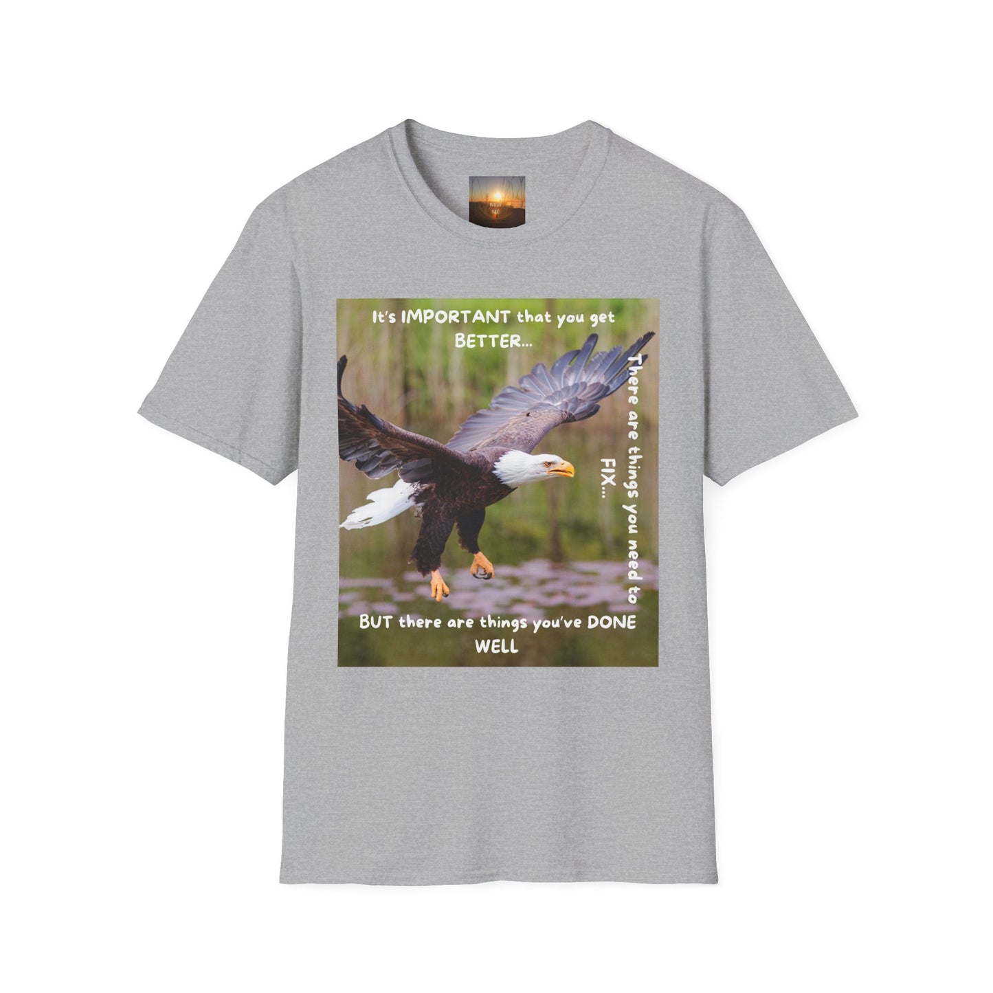 YOU CAN CHANGE/BE BETTER Motivational Eagle T-Shirt | Inspirational Gift for Nature Lovers, Positive Quote Tee, Unisex Softstyle Shirt, Eagle Graphic Tee, [...]