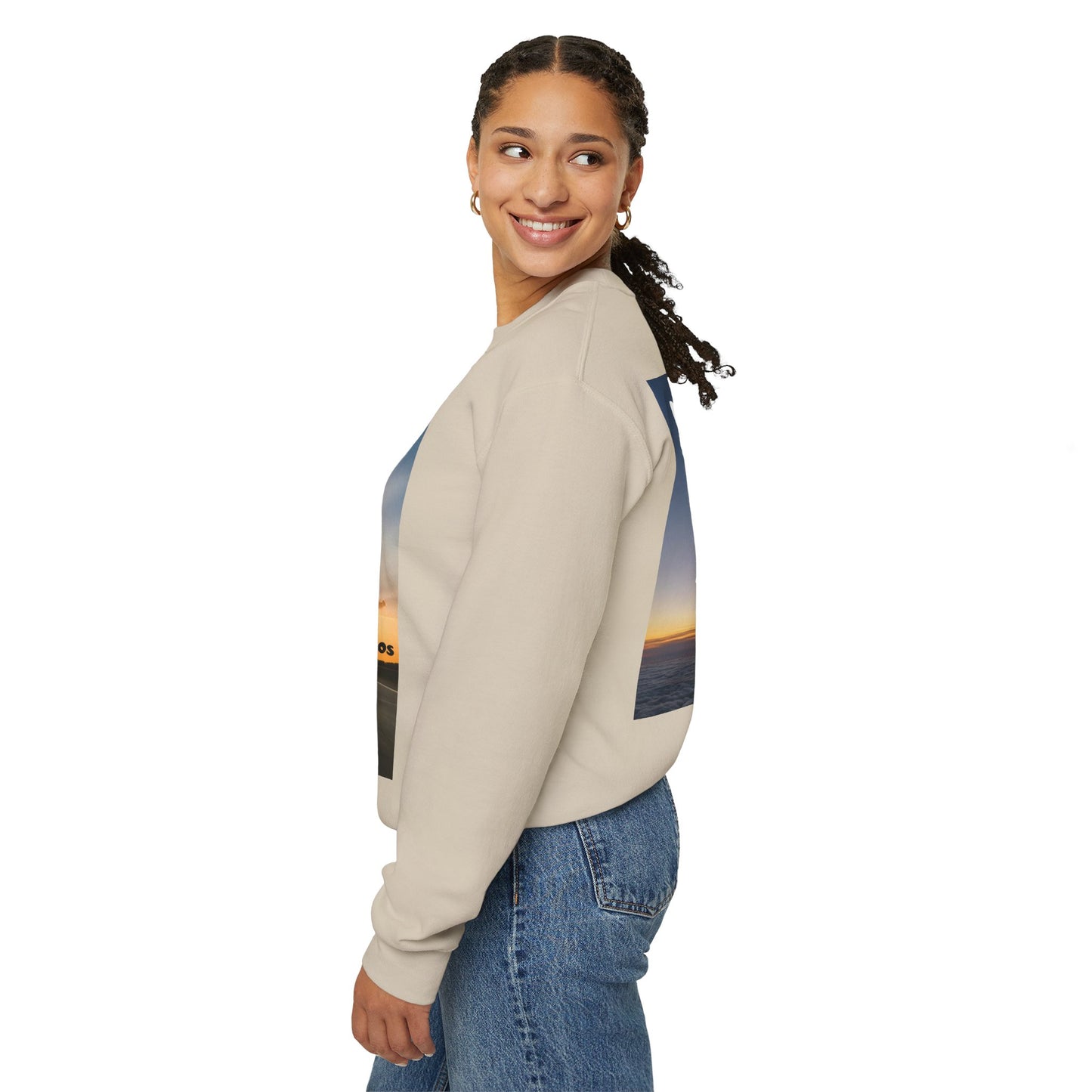 Christian Sweatshirt — Jeremías 29:11 & Mateo 28:20 Inspirational Crewneck