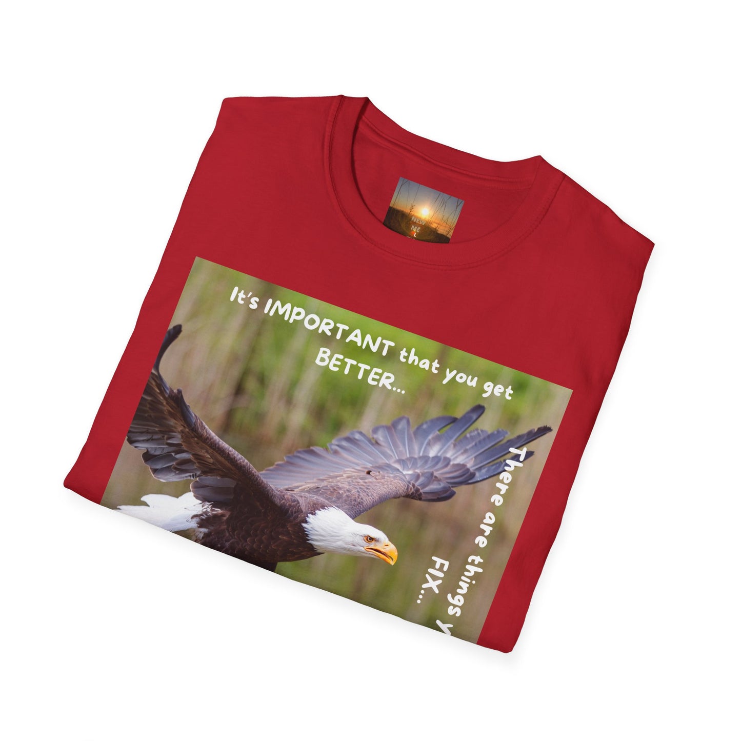 YOU CAN CHANGE/BE BETTER Motivational Eagle T-Shirt | Inspirational Gift for Nature Lovers, Positive Quote Tee, Unisex Softstyle Shirt, Eagle Graphic Tee, [...]