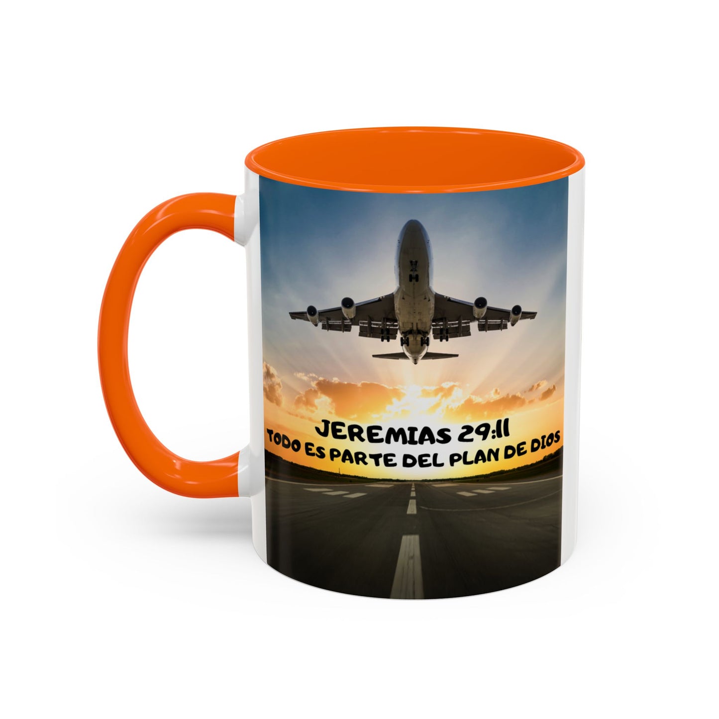 "Mateo 28:20 Estoy Contigo Siempre" Accent Mug (11/15oz)