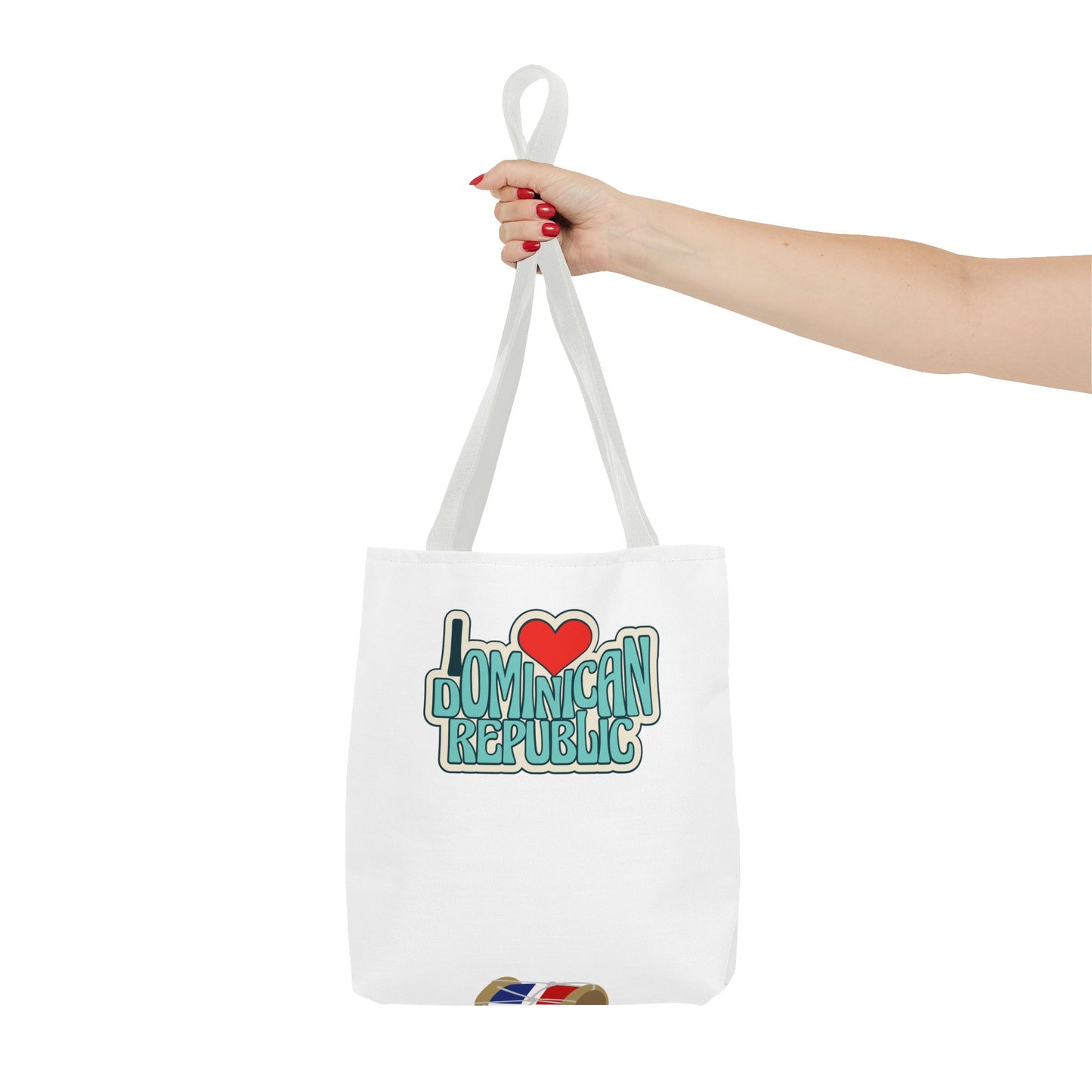Dominican Republic Love Tote Bag, Vacation Souvenir, Beach Bag, Travel Companion, Gift for Mom, Proud Dominican
