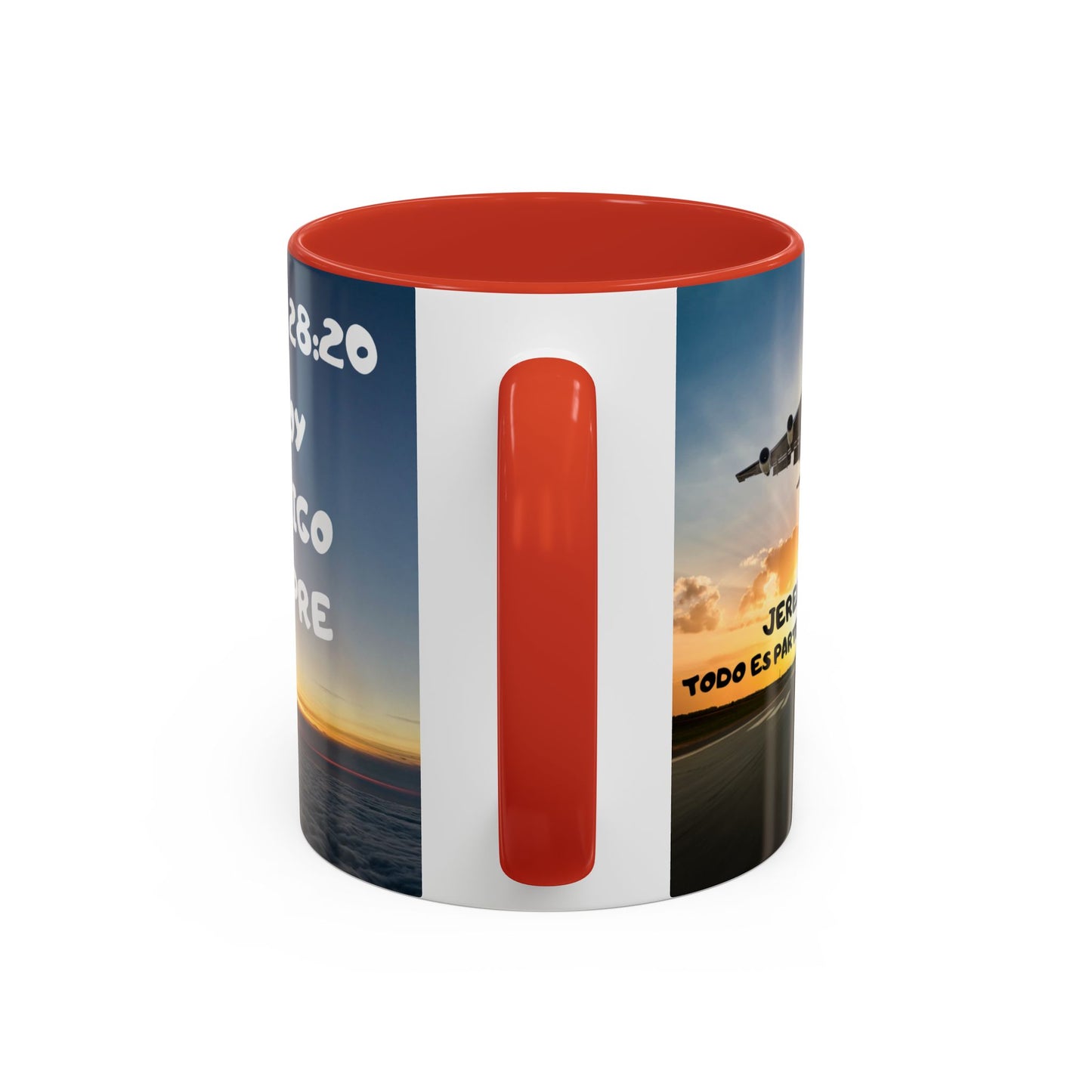 "Mateo 28:20 Estoy Contigo Siempre" Accent Mug (11/15oz)