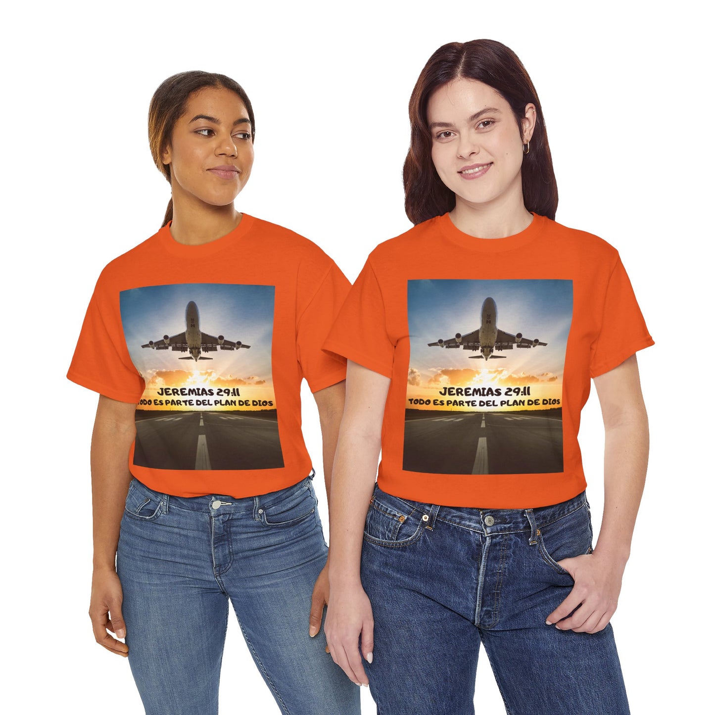 JEREMIAS 29:11 / MATEO 28:20 Religious Tee
