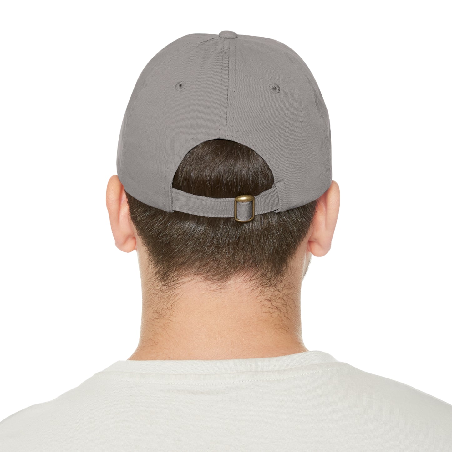 NEW DAY NEW BEGINNING A NEW ME Hat with Leather Patch (Rectangle)