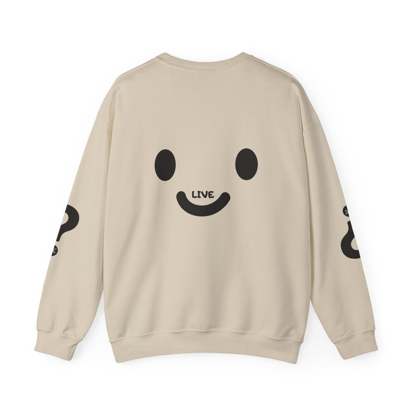Smile Sun Sweatshirt — "Are You Still Alive?" Positive Graphic Crewneck