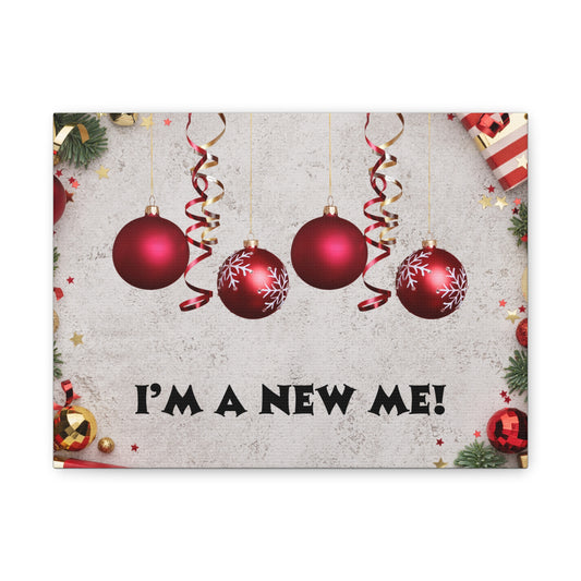 Festive Wall Art, Holiday Décor, Canvas Print, Christmas Home Decoration, New Year Celebrations