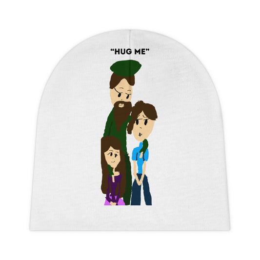HUG ME ISAAC IDYER ARTS DESINGS Baby Beanie (AOP)