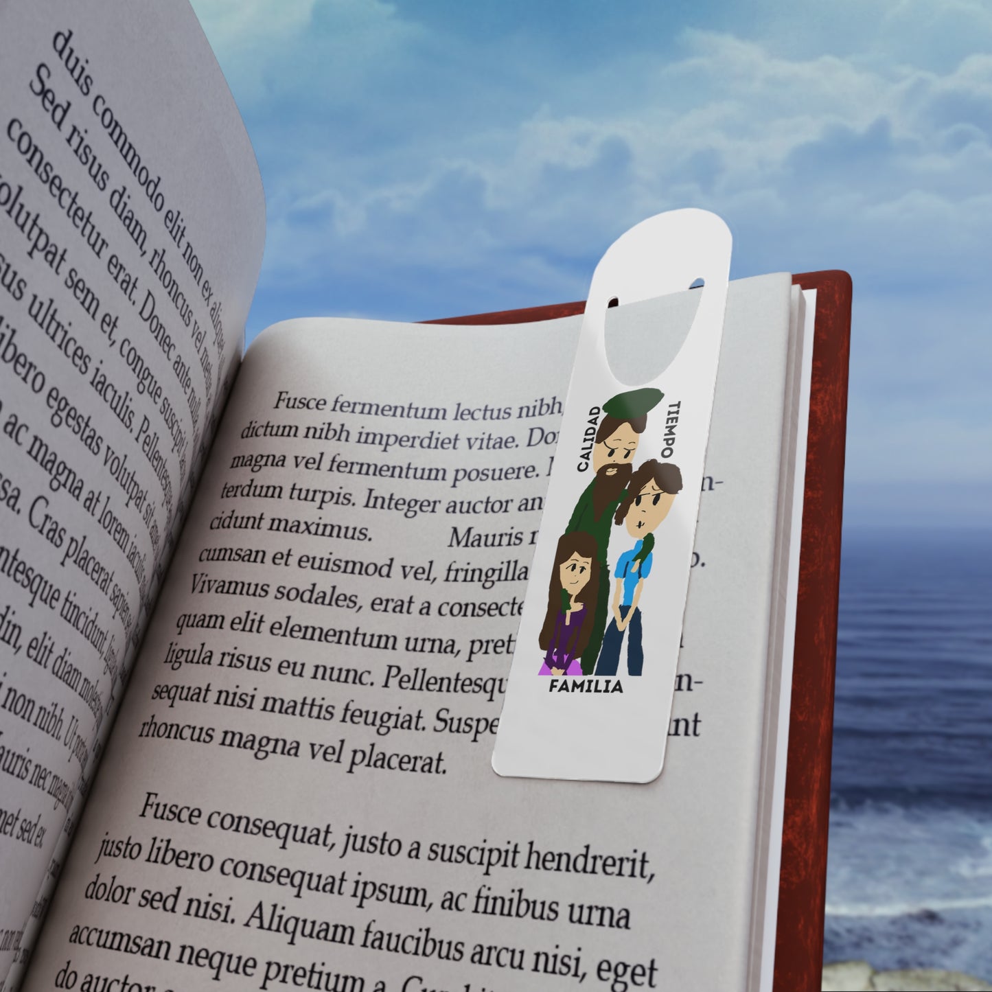 CALIDAD TIEMPO FAMILIA ISAAC IDYER ARTS DESINGS Bookmark