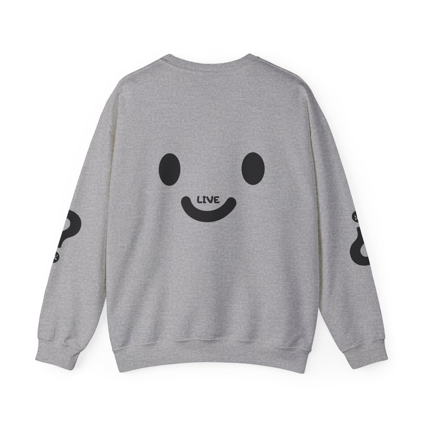 Smile Sun Sweatshirt — "Are You Still Alive?" Positive Graphic Crewneck