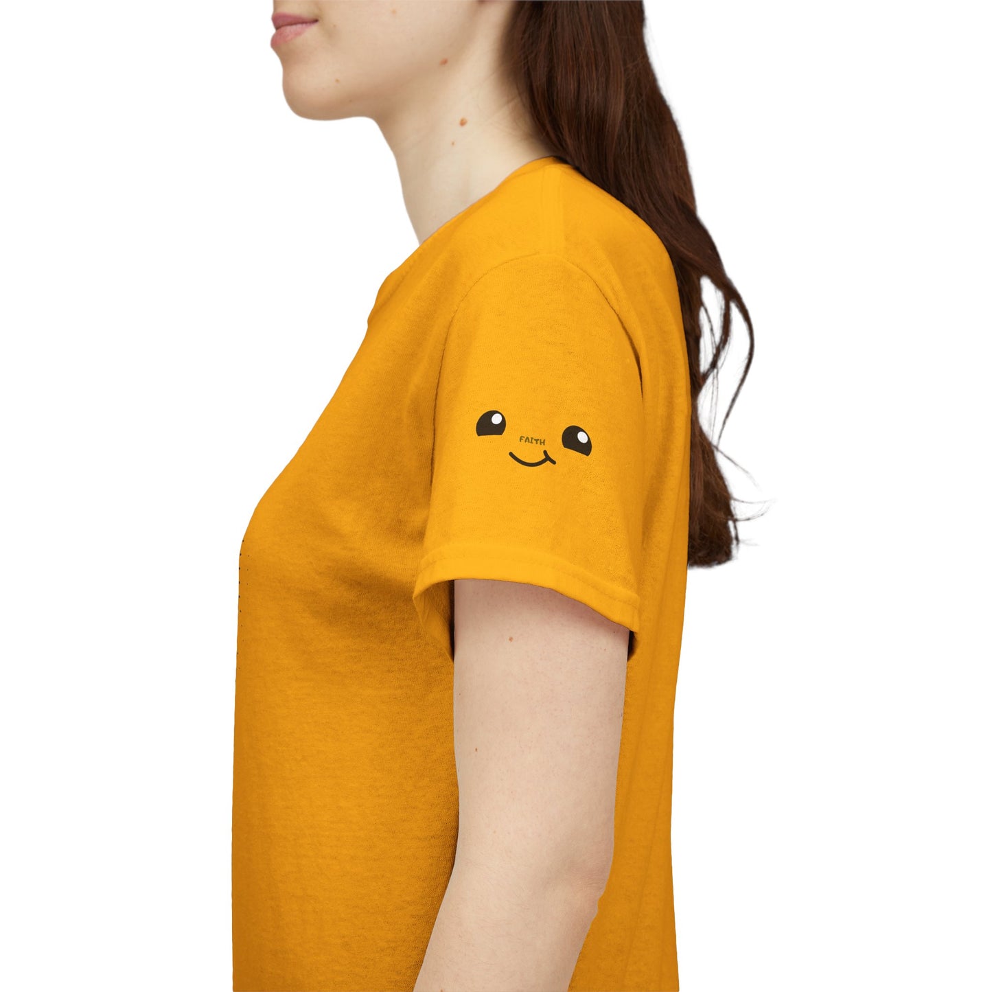 Graphic Tee — "It's Not Your Fault" Comic-Style Pointing Design