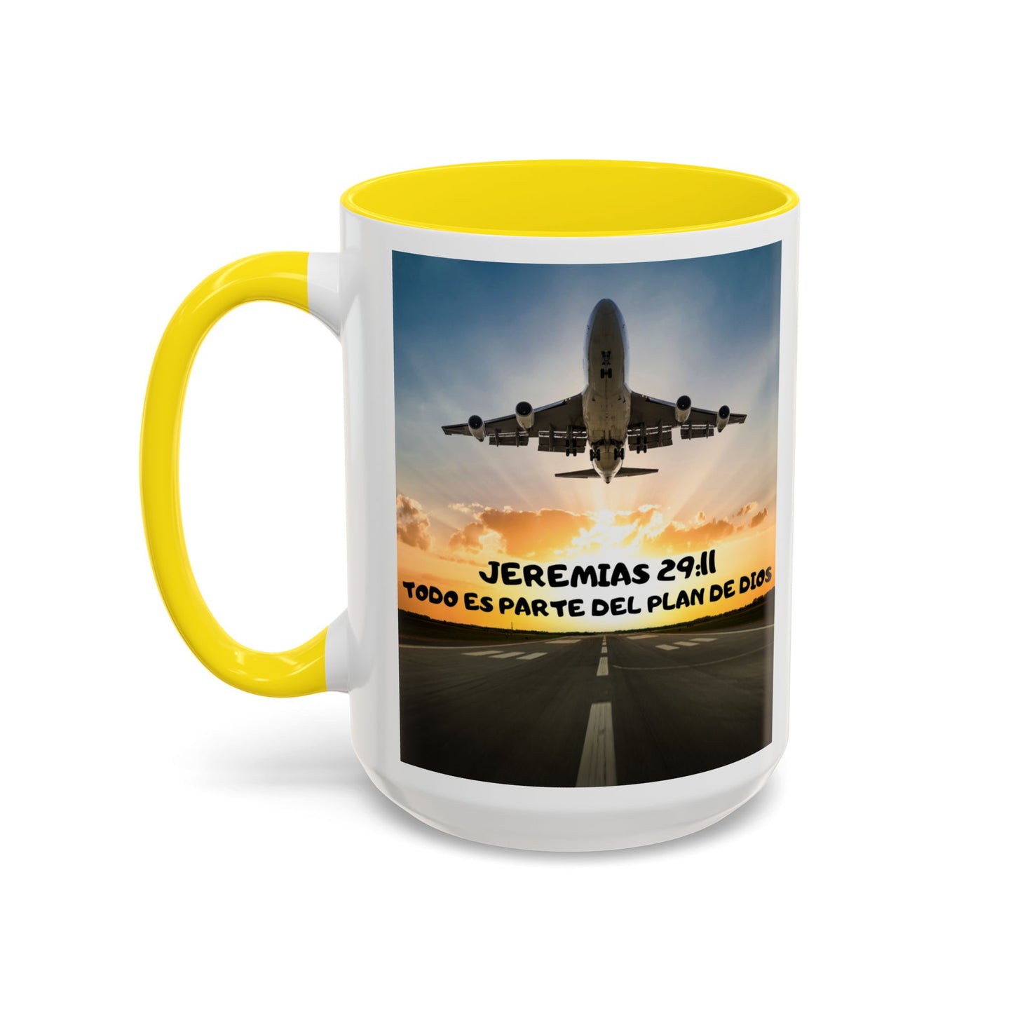 "Mateo 28:20 Estoy Contigo Siempre" Accent Mug (11/15oz)