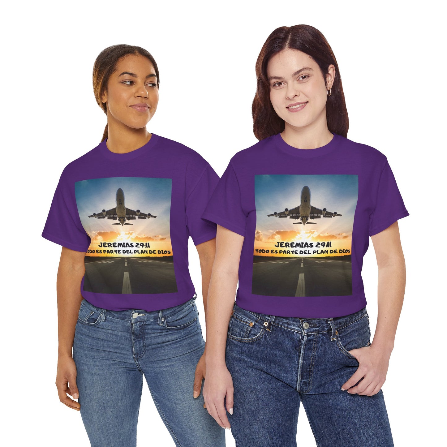 JEREMIAS 29:11 / MATEO 28:20 Religious Tee