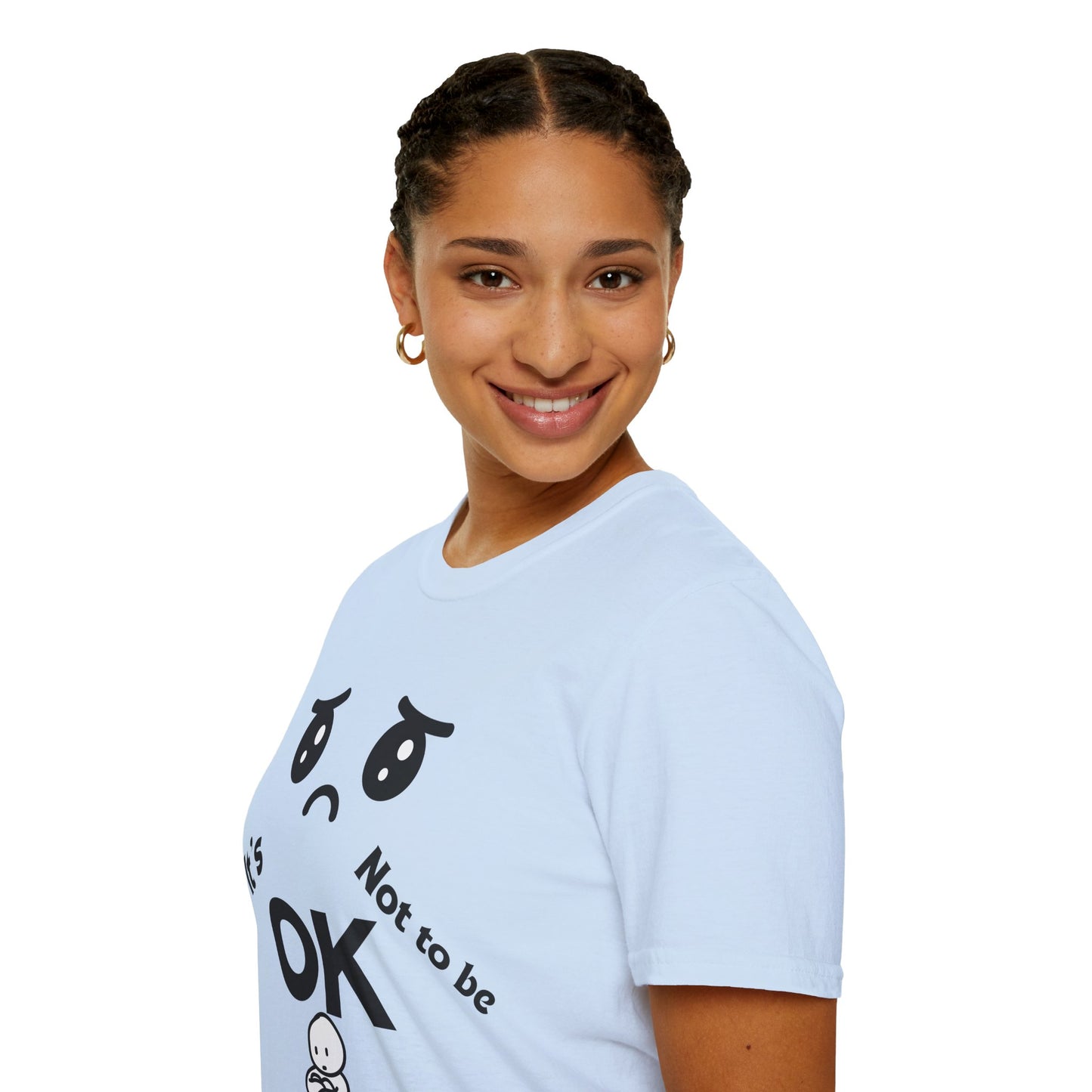 IT'S OK Emotional Support Unisex T-Shirt, Inspirational Tee, Self-Care Shirt, Mental Health Awareness, Gift for Friends, Motivational Apparel, [...]