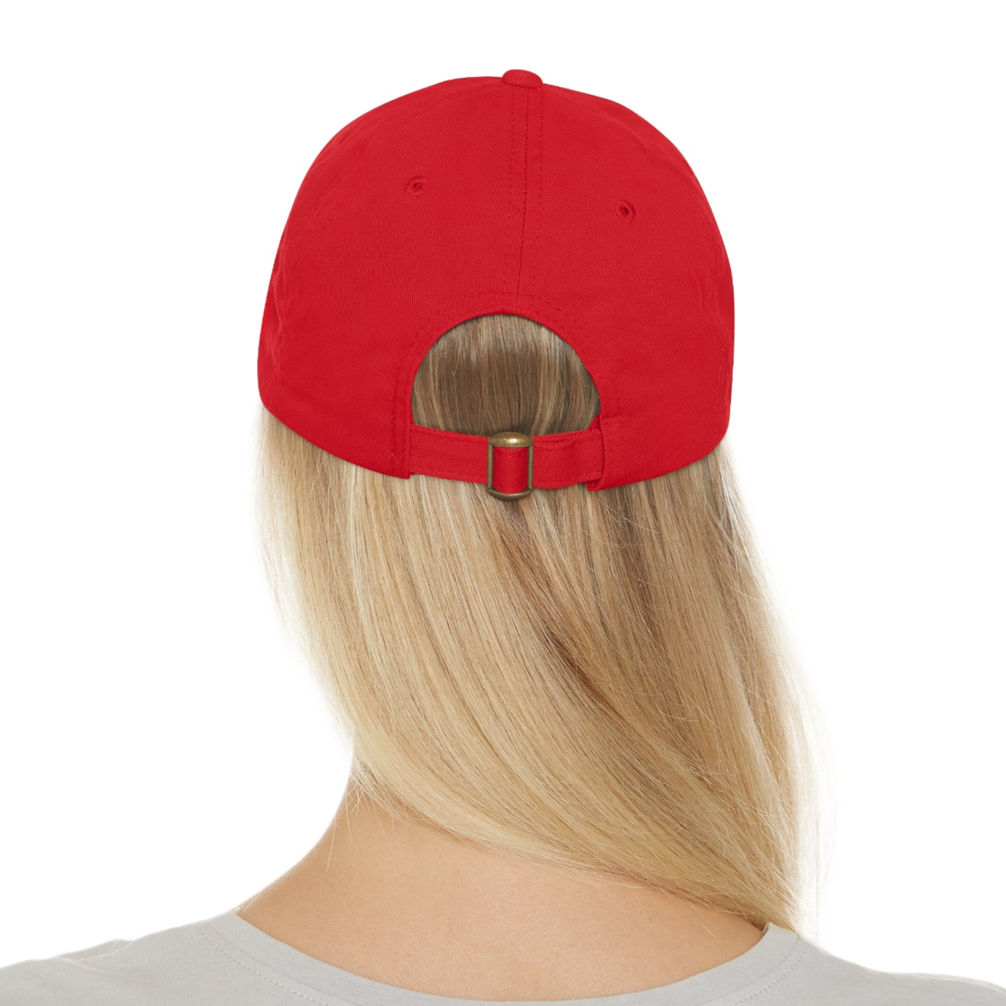 NEW DAY NEW BEGINNING A NEW ME Hat with Leather Patch (Rectangle)