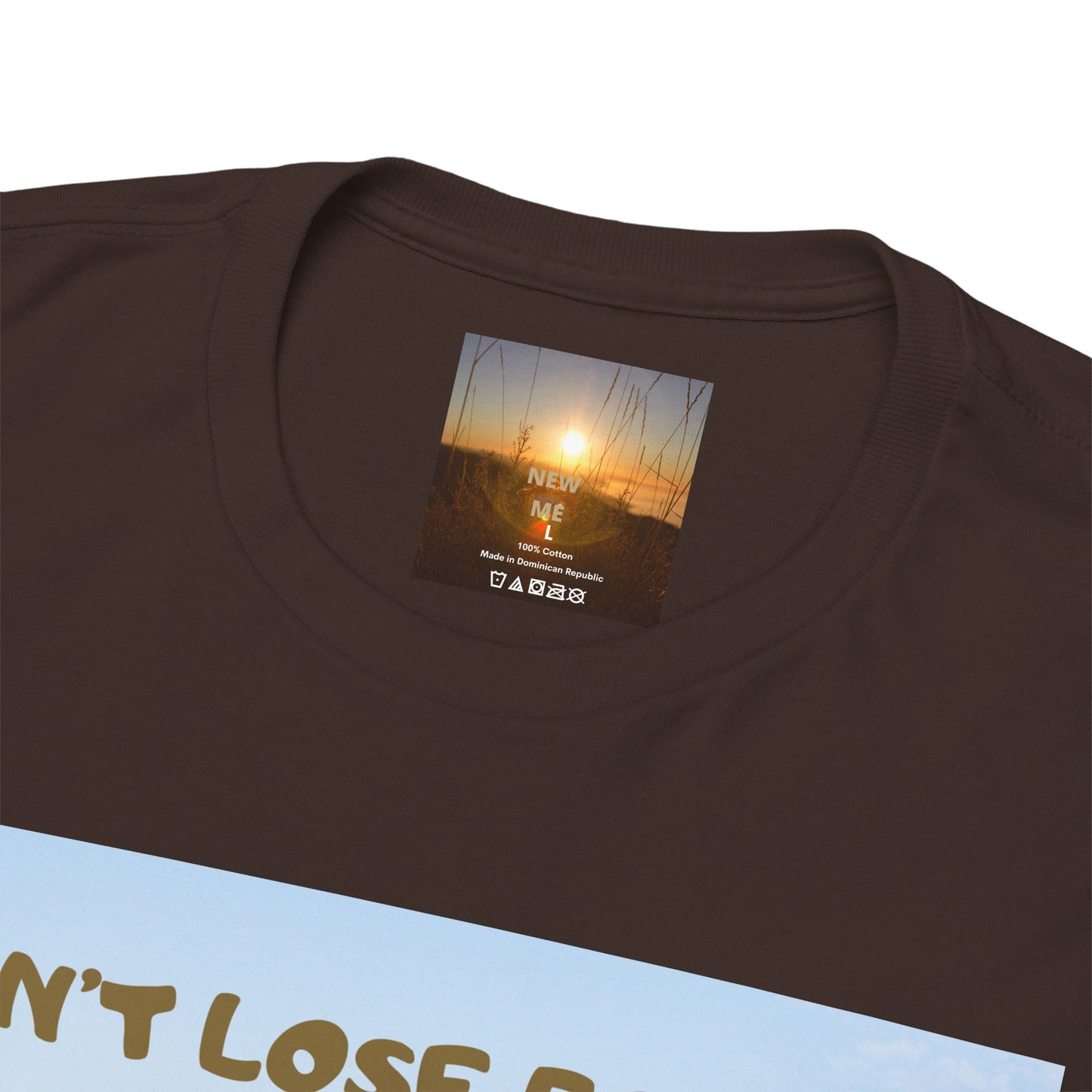 Motivational Tee — "Don't Lose Focus, You've Got This" Beach Graphic