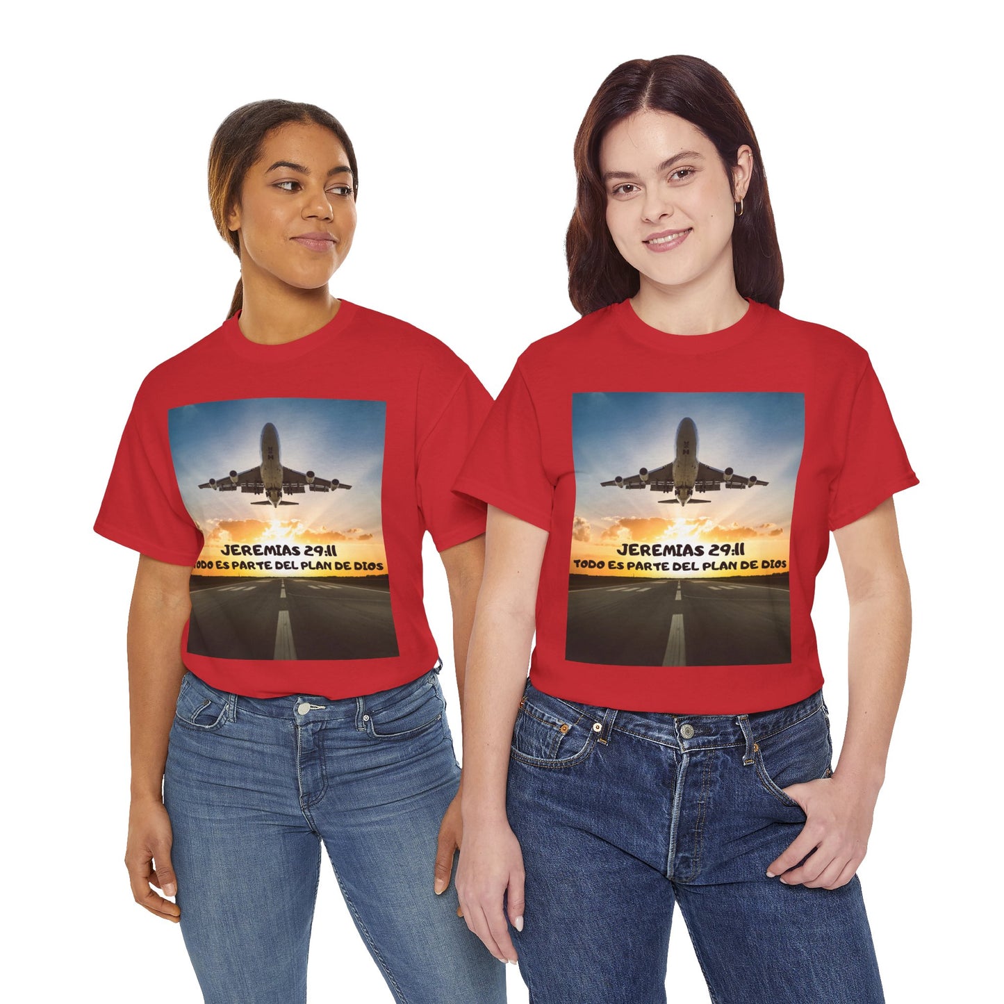JEREMIAS 29:11 / MATEO 28:20 Religious Tee