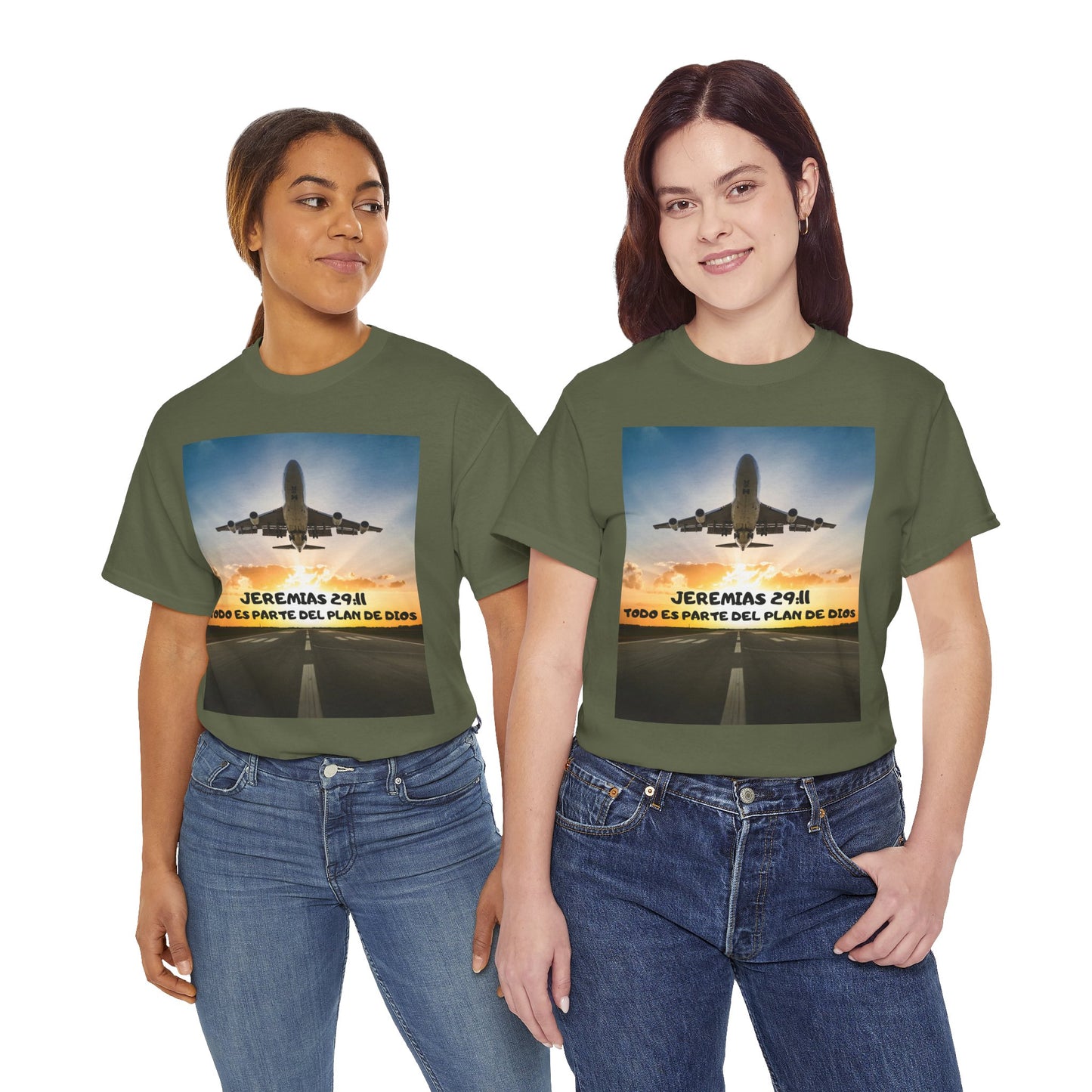 JEREMIAS 29:11 / MATEO 28:20 Religious Tee