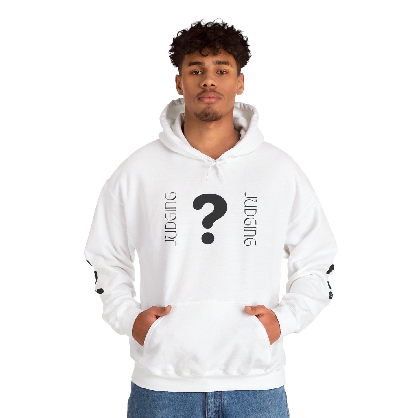 JUDGING Hooded Sweatshirt - Casual, Versatile, Perfect Gift for All Occasions, Cozy Unisex Hoodie, Unique Streetwear