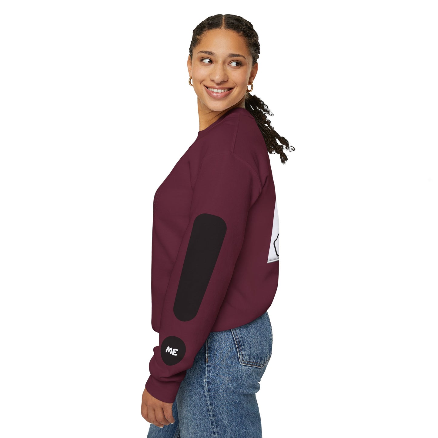 "It's Not Your Fault" Graphic Comfort Pullover