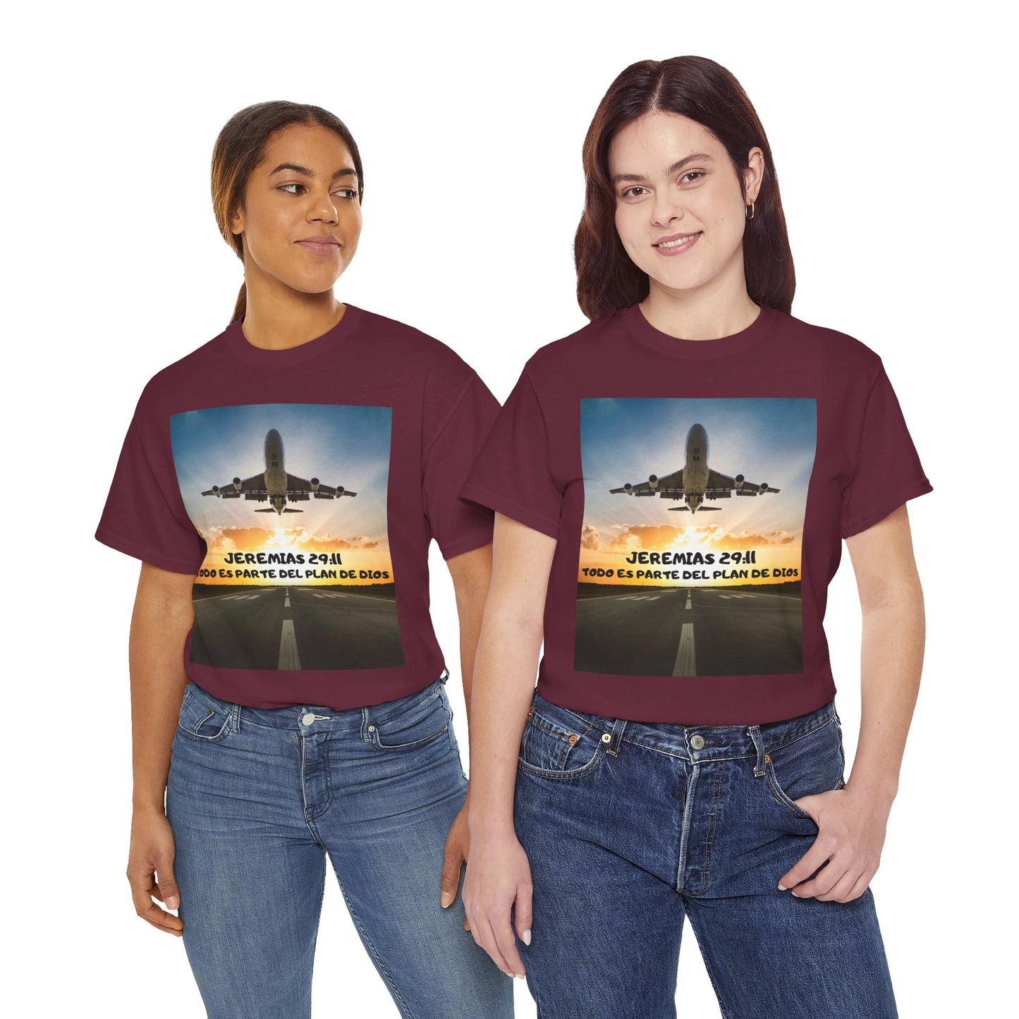 JEREMIAS 29:11 / MATEO 28:20 Religious Tee