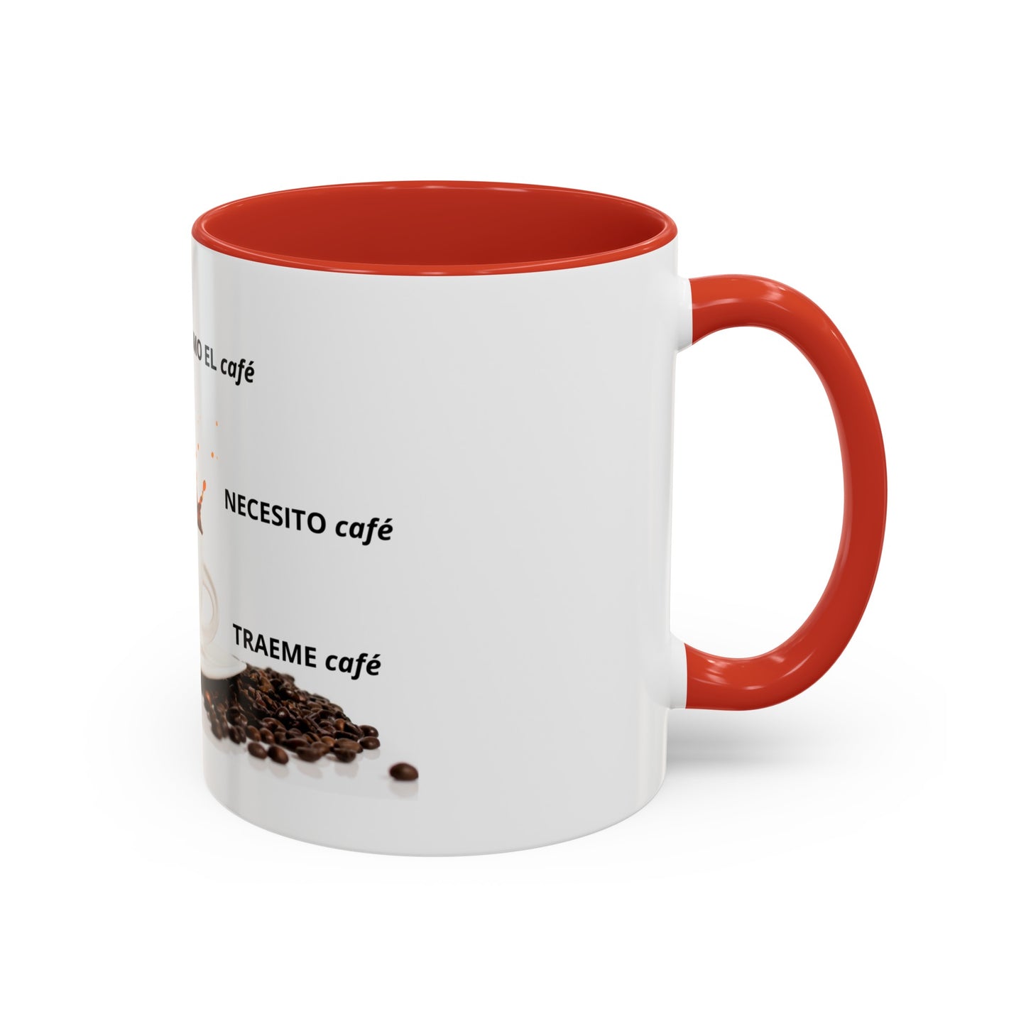 NEW ME IM AMO EL café Accent Coffee Mug (11, 15oz)