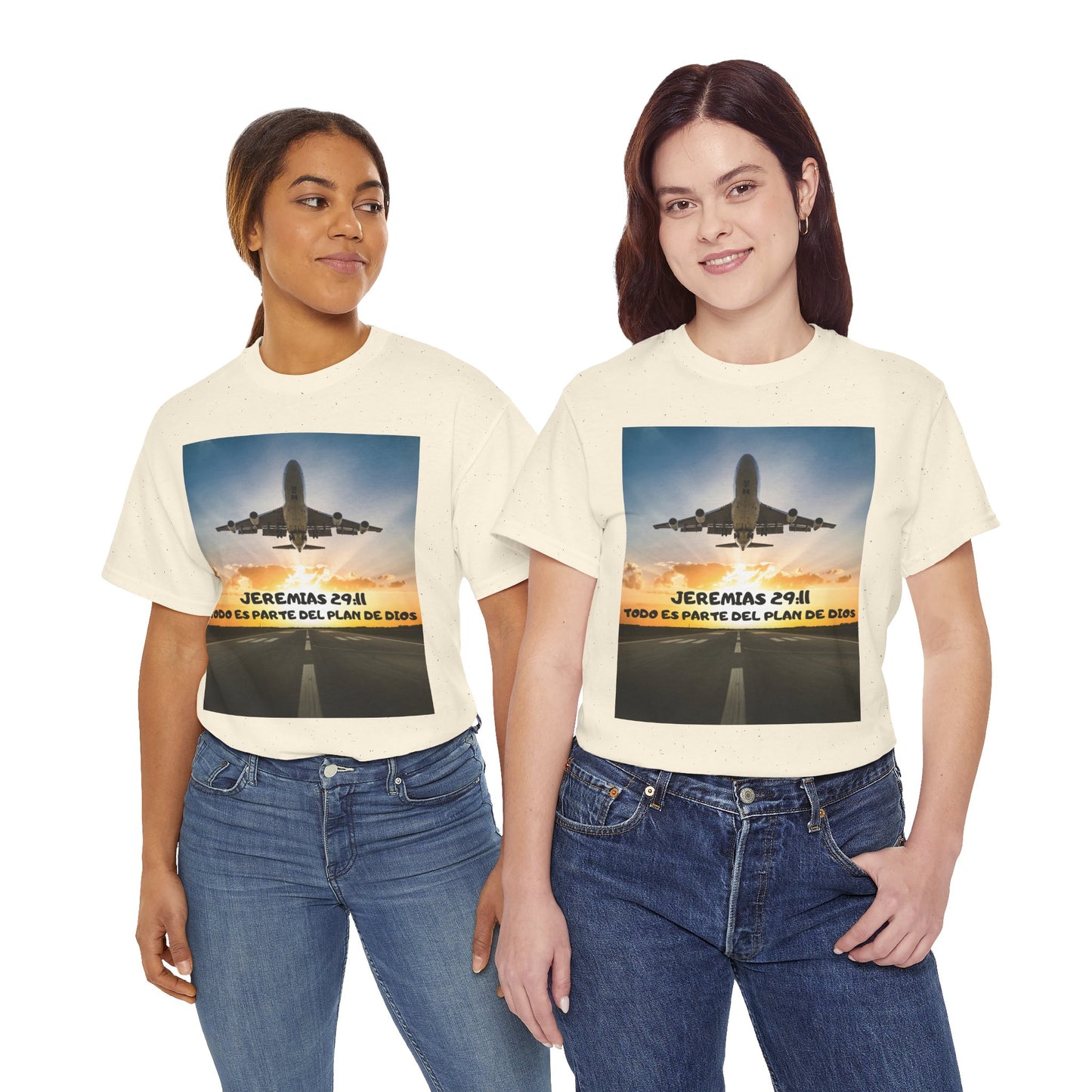JEREMIAS 29:11 / MATEO 28:20 Religious Tee