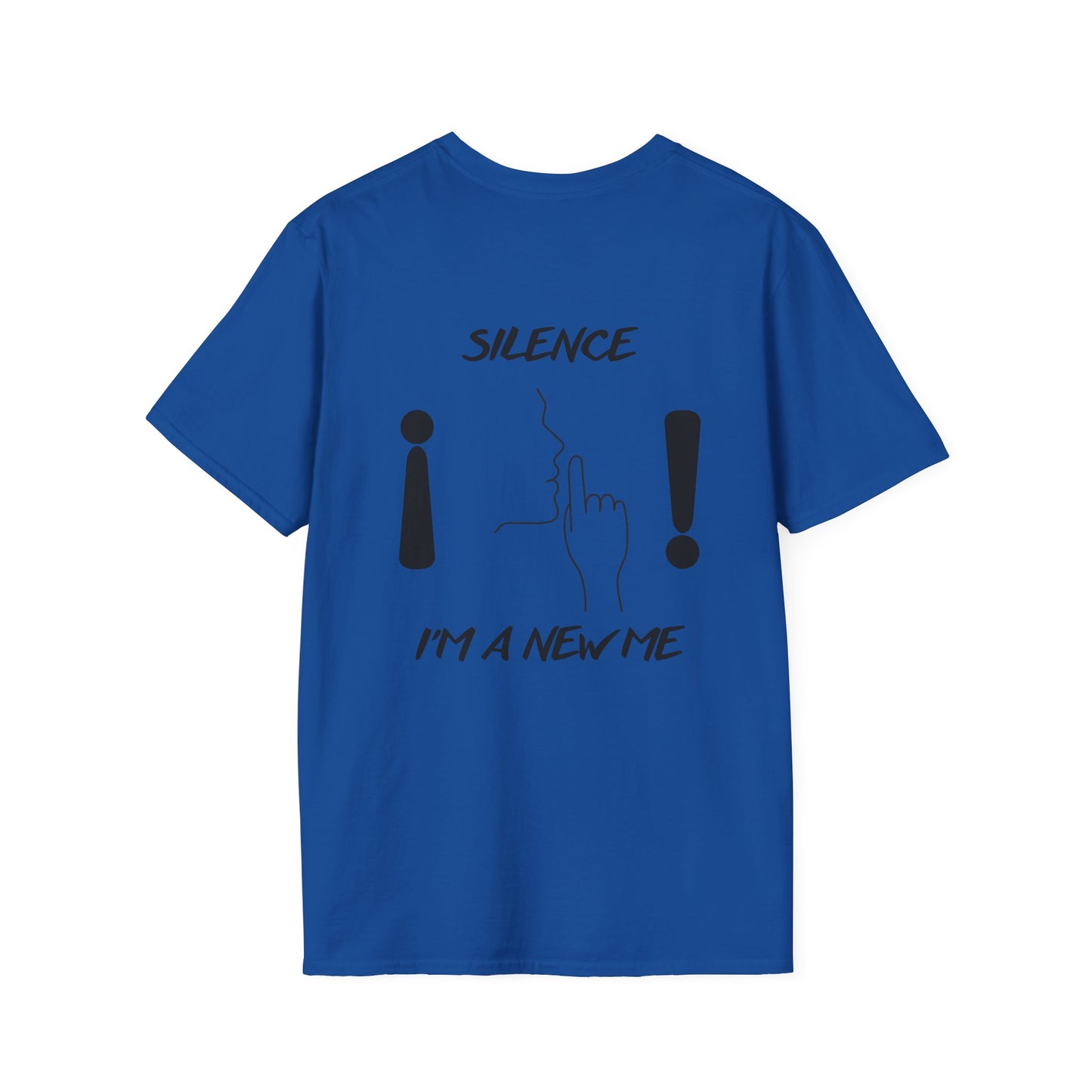 SILENCE Unisex Funny Quote T-Shirt: Shhh! You Are Talking A Lot, Silence I'm A New Me, Trendy Graphic Tee for Quirky Gifts, Comfortable Casual [...]