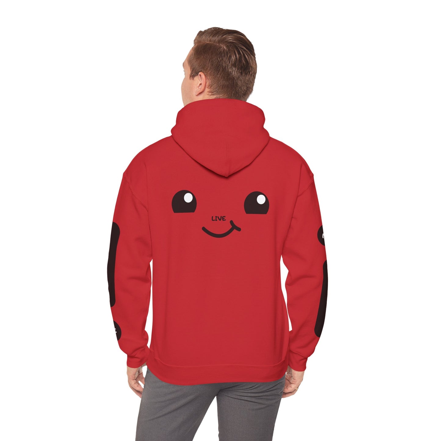 Smile Face Hoodie — "Are You Still Alive?" Sunrise Graphic Hooded Sweatshirt