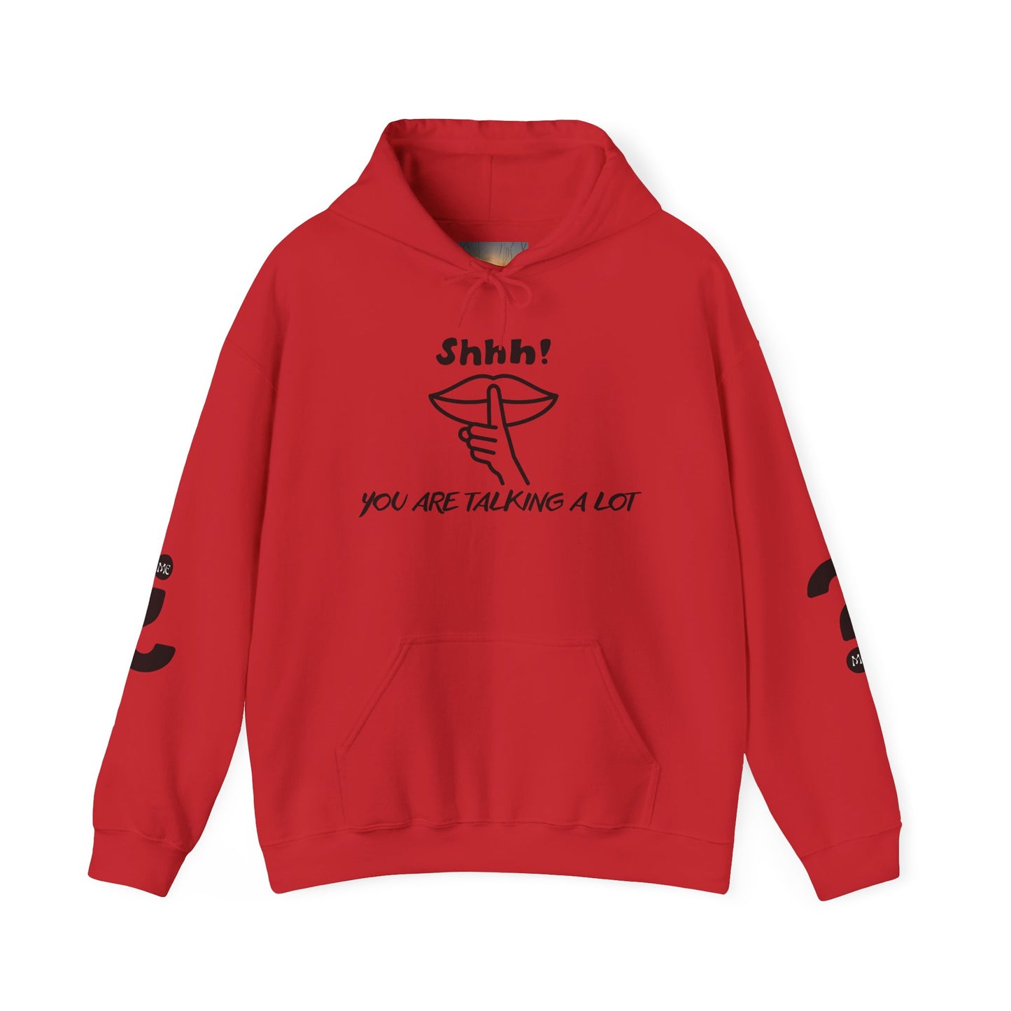 Shhh! Funny Unisex Hooded Sweatshirt, Cozy Hoodie for Introverts, Ideal Gift for Friends and Family, Perfect for Casual Wear, [...]