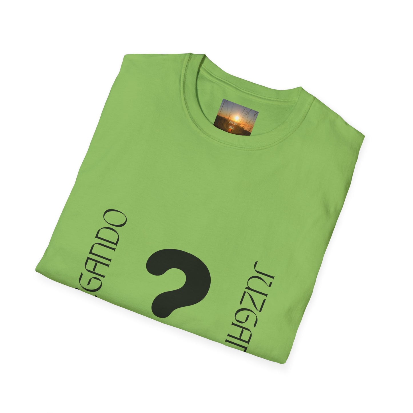 JUZGANDO Humorous Unisex Softstyle T-Shirt - Questioning Yourself Shirt, Funny Graphic Tee, Casual Wear, Gift for Friends & Family, [...]