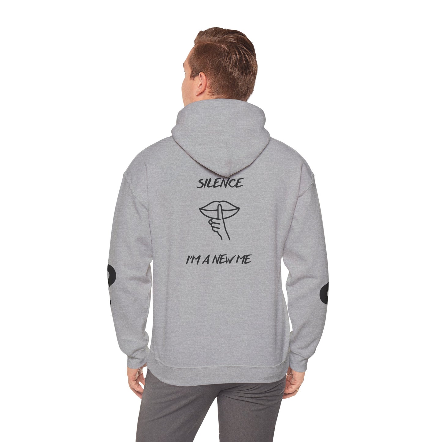 Shhh! Funny Unisex Hooded Sweatshirt, Cozy Hoodie for Introverts, Ideal Gift for Friends and Family, Perfect for Casual Wear, [...]