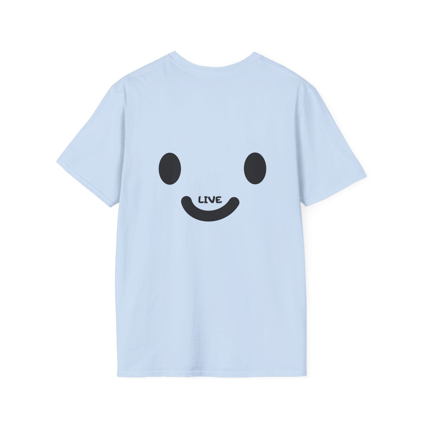 Live Smiley T-Shirt — 'Are You Still Alive?' Sunburst Positive Tee