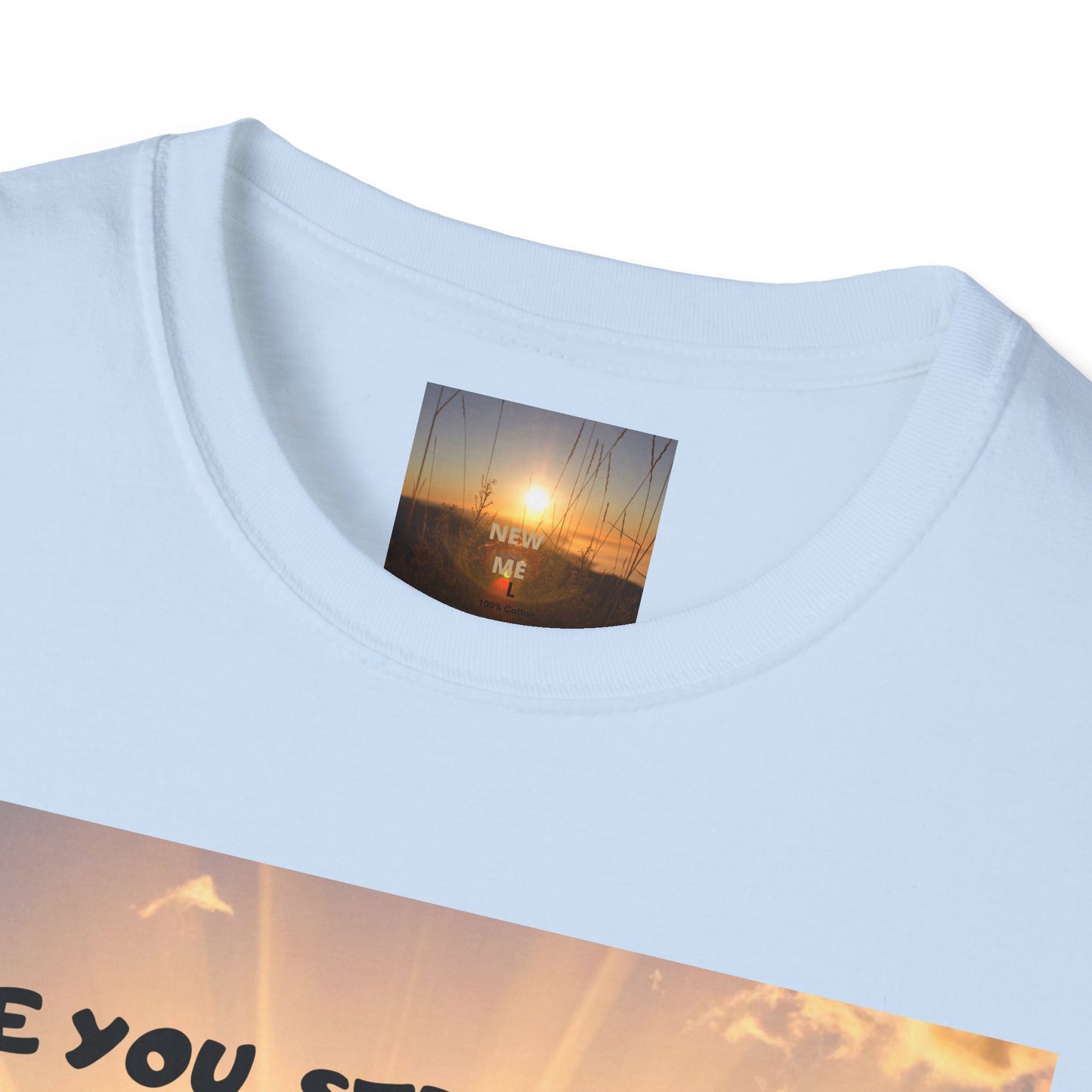 Live Smiley T-Shirt — 'Are You Still Alive?' Sunburst Positive Tee