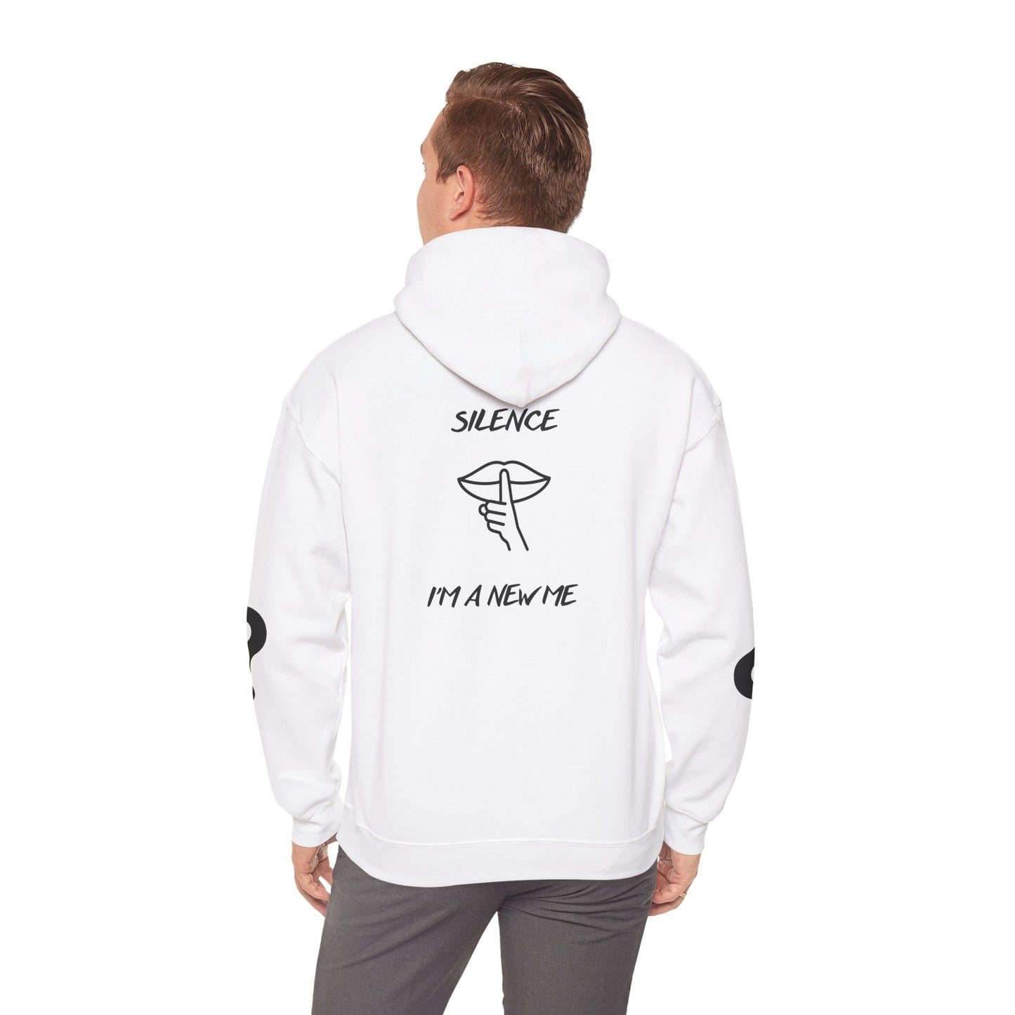 Shhh! Funny Unisex Hooded Sweatshirt, Cozy Hoodie for Introverts, Ideal Gift for Friends and Family, Perfect for Casual Wear, [...]
