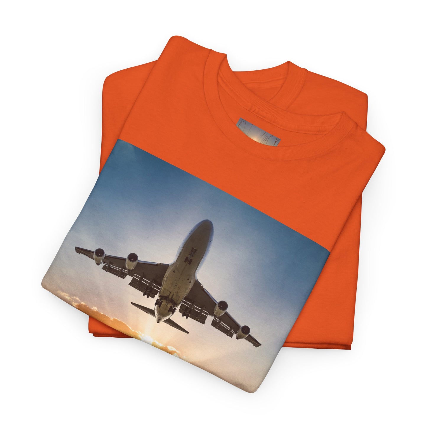 Faith Travel T‑Shirt — “Jeremiah 29:11 / Matthew 28:20” Inspirational Plane Tee