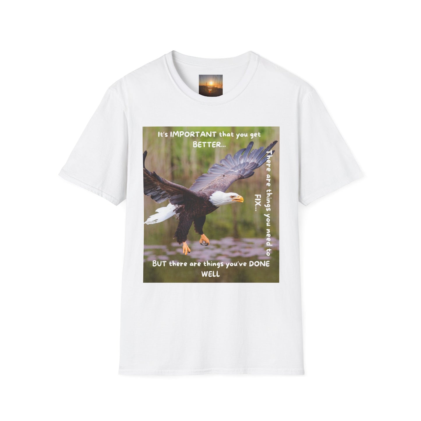 YOU CAN CHANGE/BE BETTER Motivational Eagle T-Shirt | Inspirational Gift for Nature Lovers, Positive Quote Tee, Unisex Softstyle Shirt, Eagle Graphic Tee, [...]