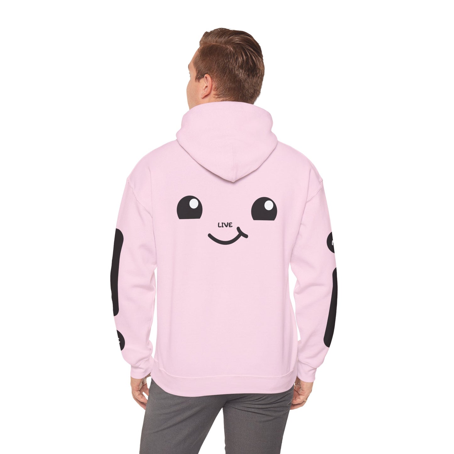 Smile Face Hoodie — "Are You Still Alive?" Sunrise Graphic Hooded Sweatshirt