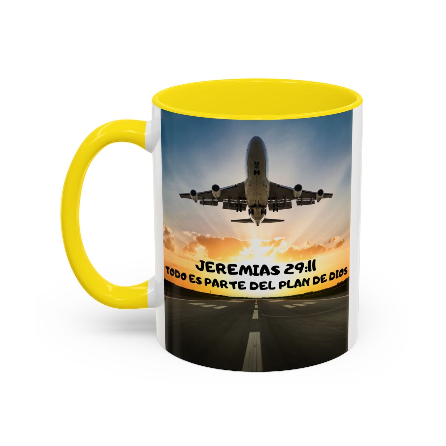 "Mateo 28:20 Estoy Contigo Siempre" Accent Mug (11/15oz)