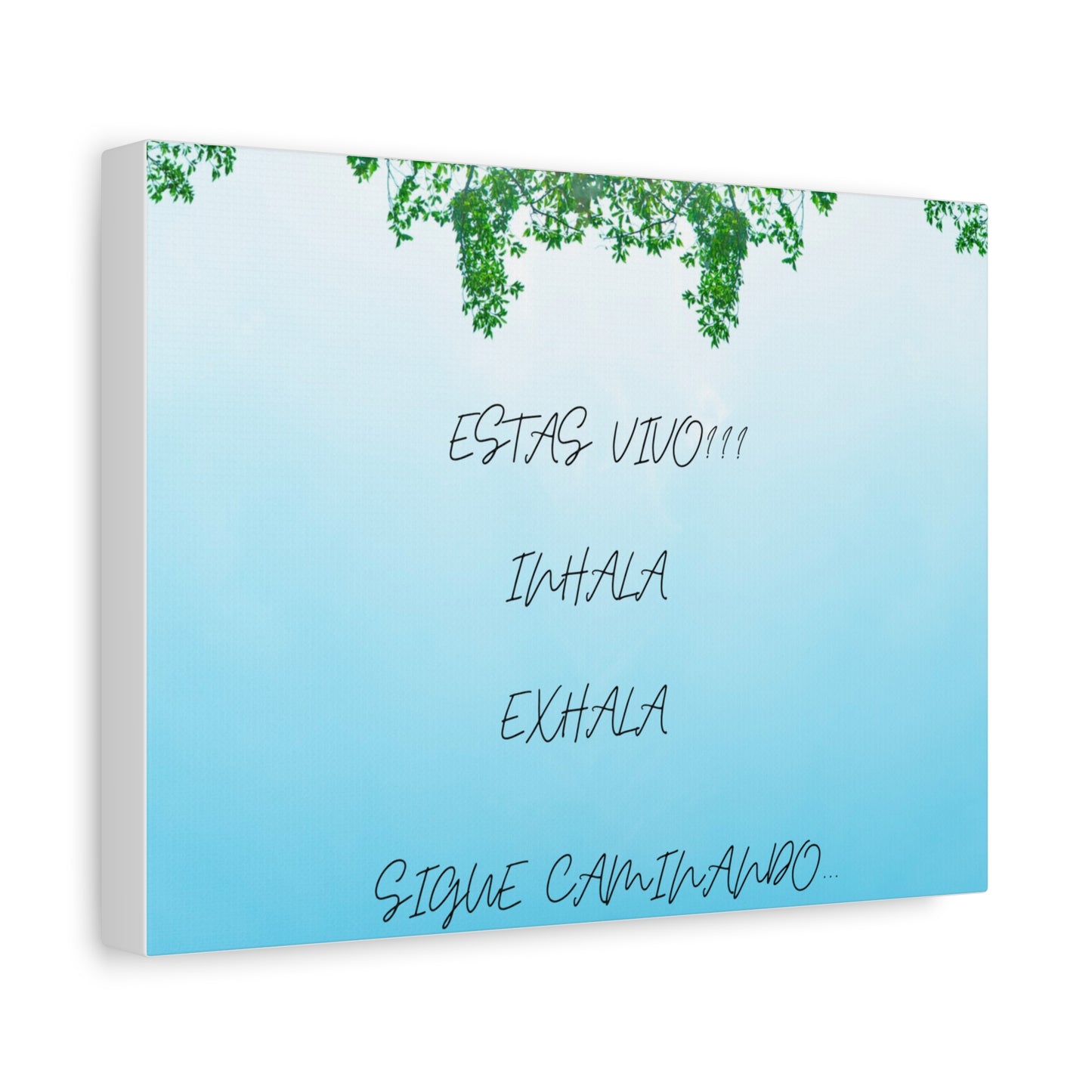 ESTAS VIVO Motivational Canvas Print: "ESTAS VIVO!!!" Inspirational Wall Art, Meditation Decor, Home Office Gift, Positive Affirmations, [...]