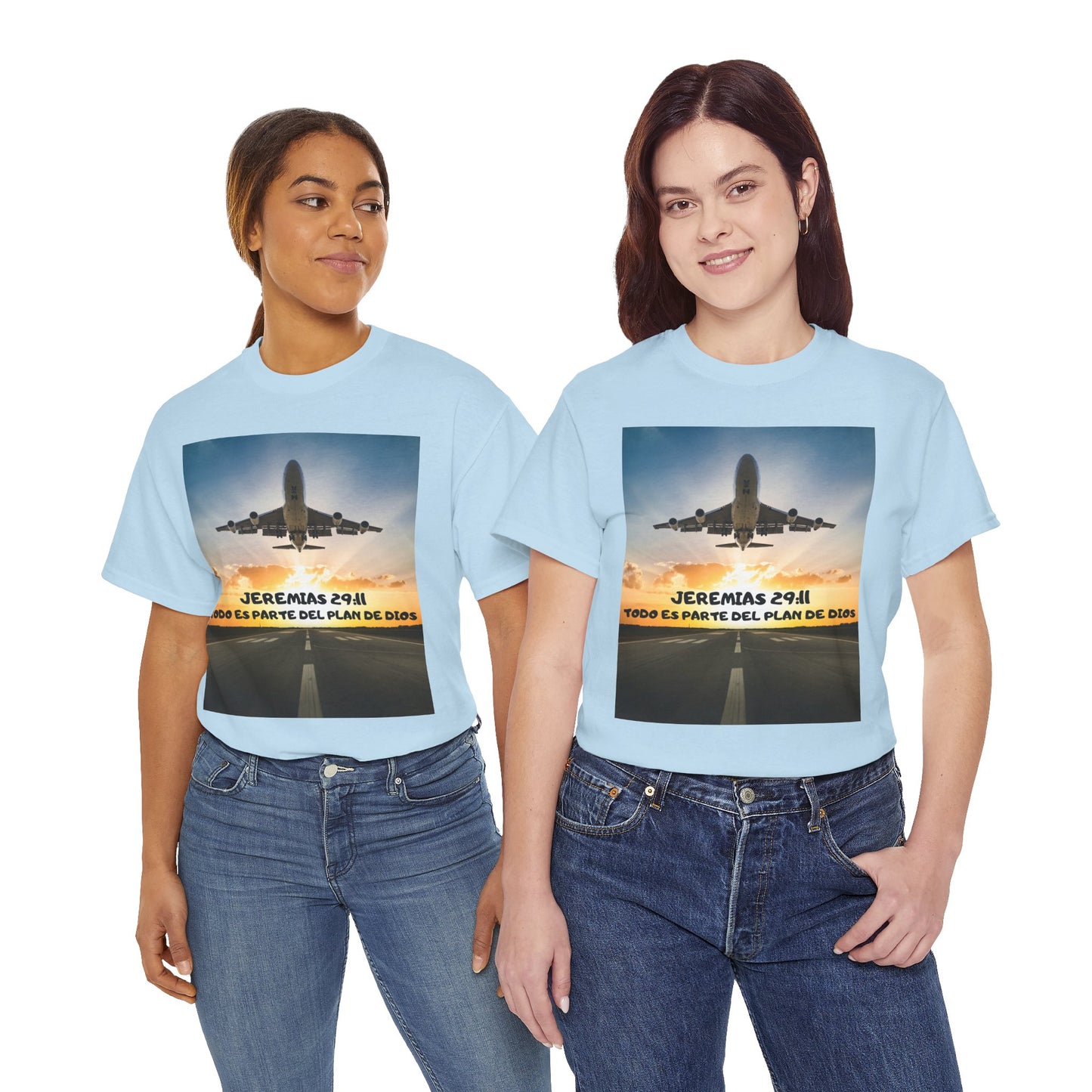 JEREMIAS 29:11 / MATEO 28:20 Religious Tee