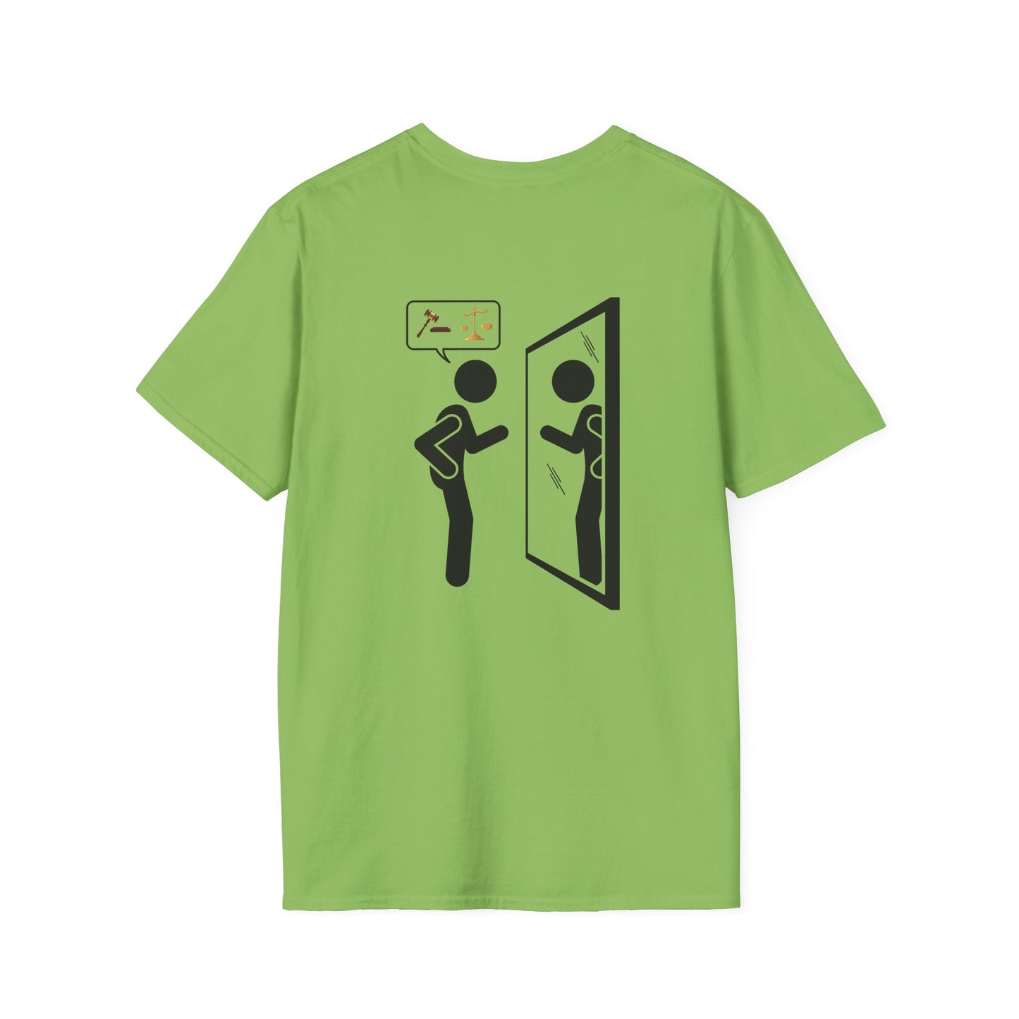 JUZGANDO Humorous Unisex Softstyle T-Shirt - Questioning Yourself Shirt, Funny Graphic Tee, Casual Wear, Gift for Friends & Family, [...]