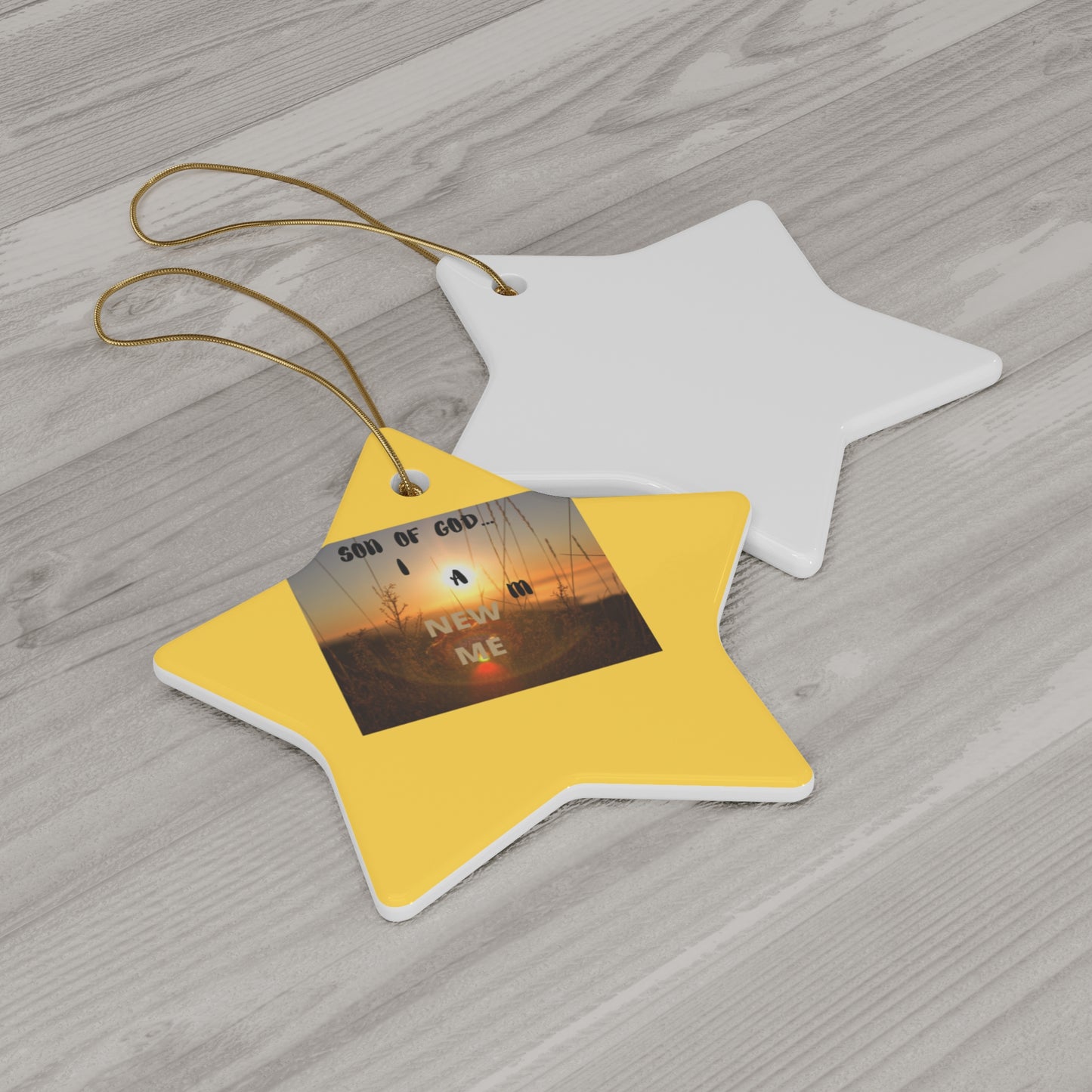 SON OF GOD Ceramic Ornament, 4 Shapes