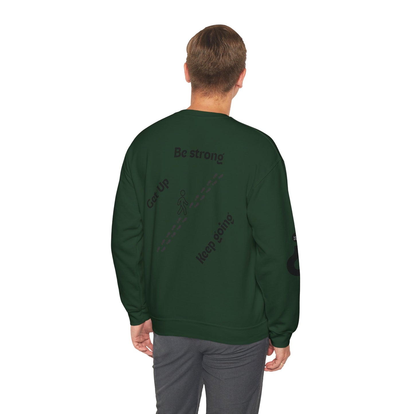 IT'S OK Inspirational Unisex Sweatshirt - Mental Health Awareness, Cozy Fashion, Self-Care Gift, Comfort Wear, Uplifting Quote