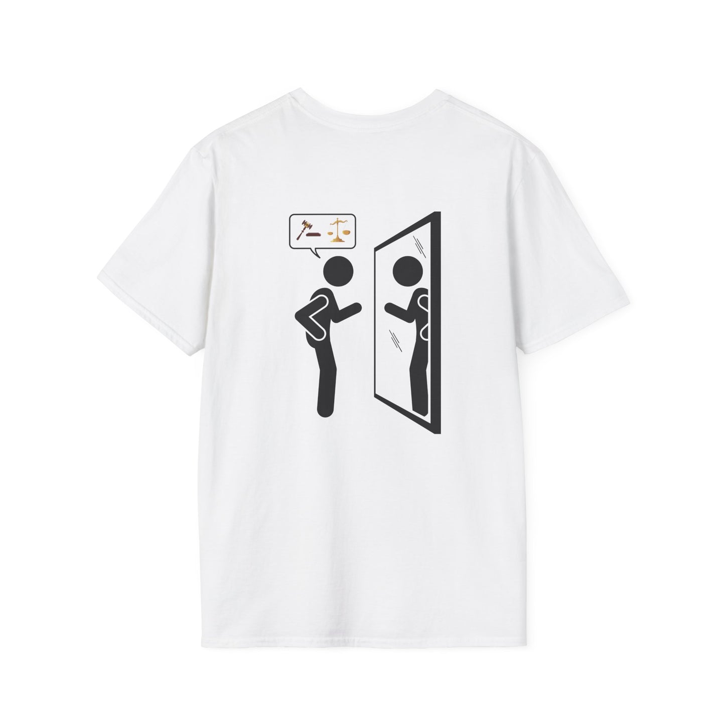 JUZGANDO Humorous Unisex Softstyle T-Shirt - Questioning Yourself Shirt, Funny Graphic Tee, Casual Wear, Gift for Friends & Family, [...]