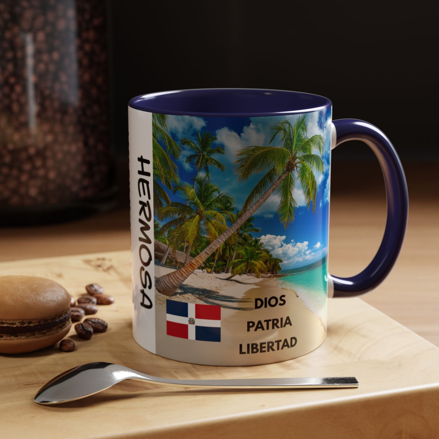 DOMINICAN REPUBLIC Tropical Accent Coffee Mug - Beach Paradise Design, Quisqueya, Hermosa, Perfect Gift for Coffee Lovers, Home Decor, Travel [...]