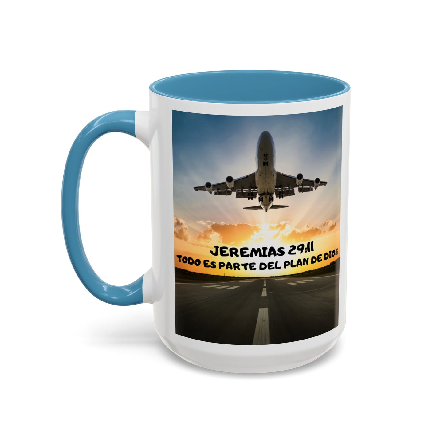 "Mateo 28:20 Estoy Contigo Siempre" Accent Mug (11/15oz)