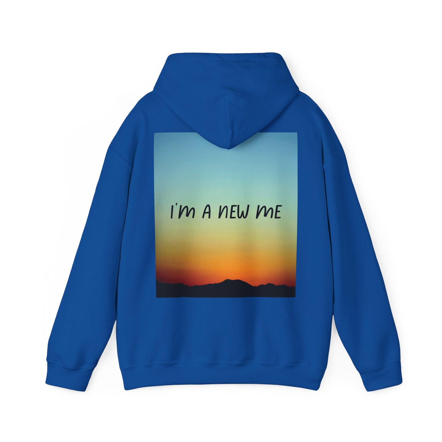 NEW DAY NEW BEGINNING A NEW ME Unisex Heavy Blend™ Hooded Sweatshirt